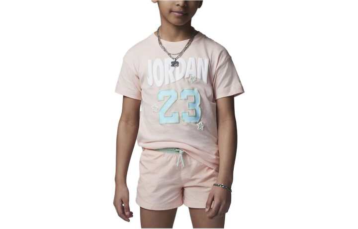 Jordan Jordan Kids T Shirts Crew Neck Moderate