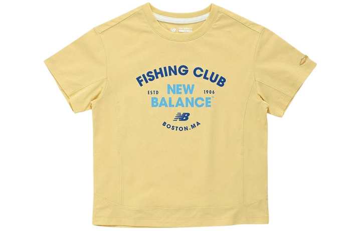 New Balance New Balance Kids T Shirts Crew Neck Moderate