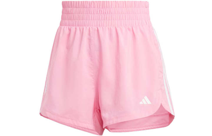 Adidas Adidas Free Shipping With AdiClub Pacer Training 3 Stripes Woven High Rise Shorts