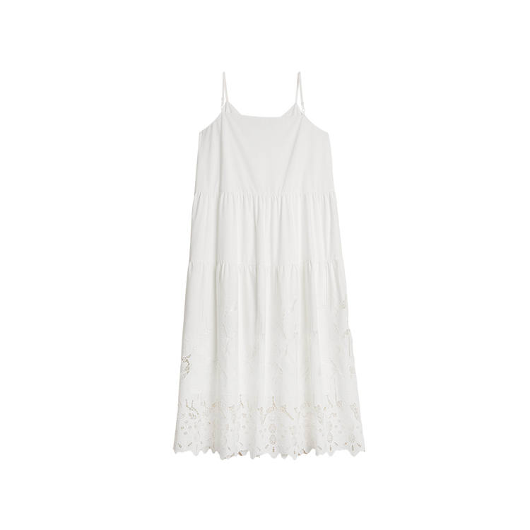 ELLE Slip Dresses Women's V Neck Thin Mid Length