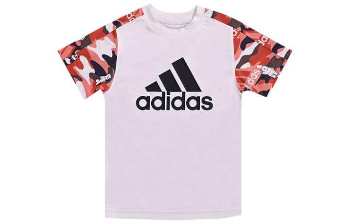 Adidas Adidas Kids T Shirts Crew Neck Moderate