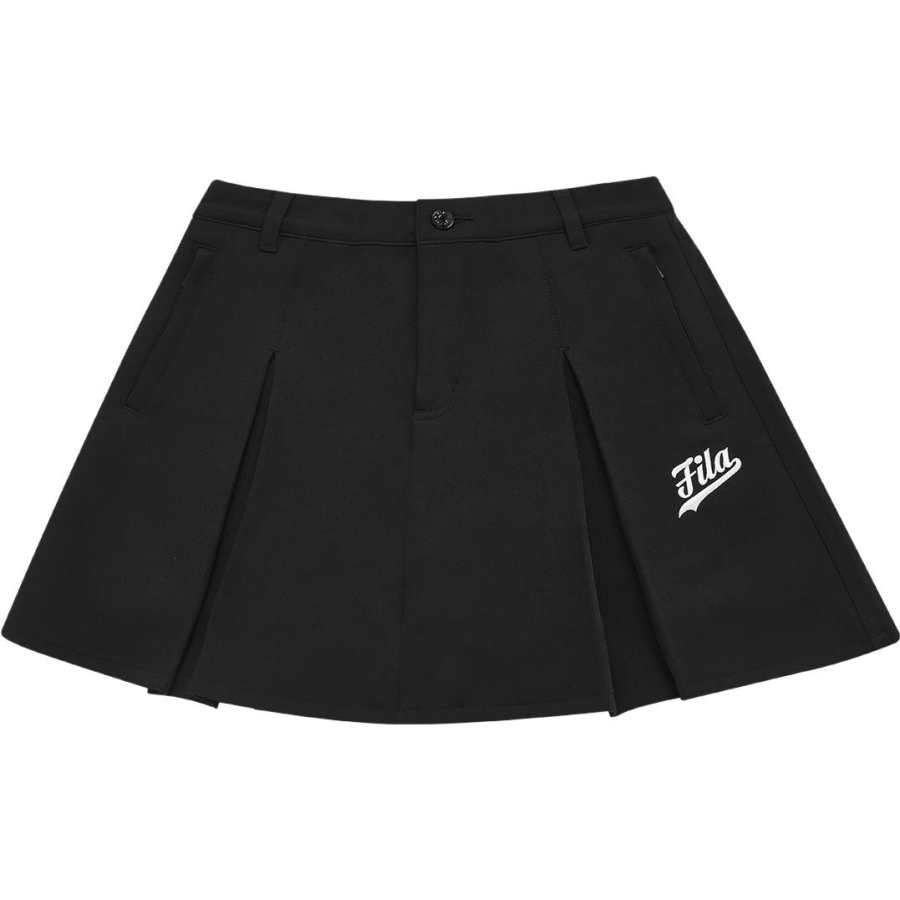 FILA FUSION BASEBALL Casual Short Skirts Women's Black