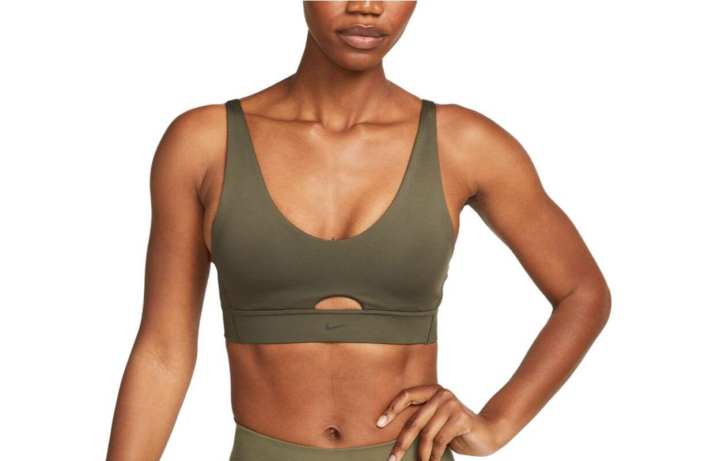 Nike Nike Sleeveless Sports Shirts Women's Green Other