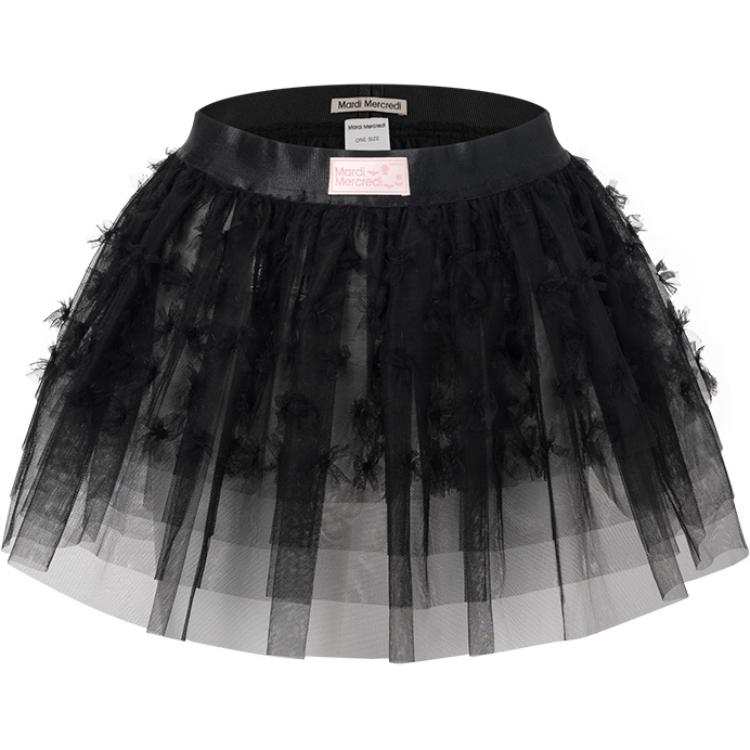 MARDI MERCREDI SS24 Casual Short Skirts Women's Diamond Black