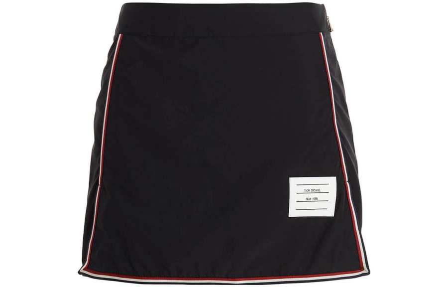 THOM BROWNE Rwb High Waist Golf Mini Skirt