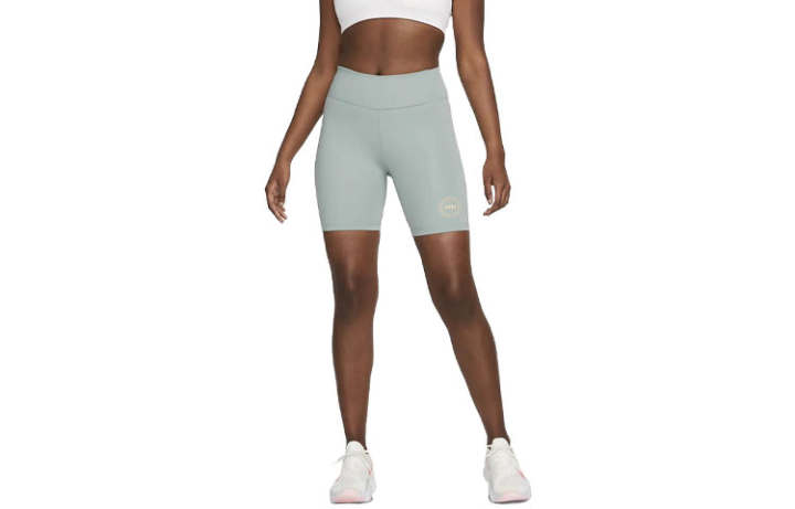 Nike Nike Sports Shorts Women's Light Cyan Moderate Tight Pants