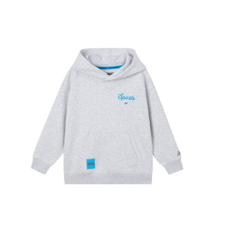 New Balance New Balance NB Sweatshirt Light Gray Children Aged 3 7 Years Old
