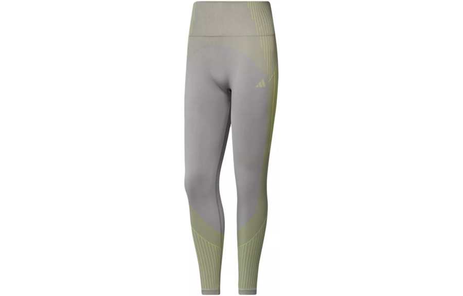 Adidas Adidas SEAMLESS 7/8 L Sports Pants Women's Gray