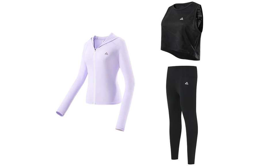 PEAK Fitness Sets Women's Hooded Thin