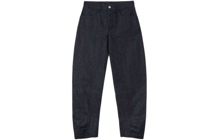 JIL SANDER Jil Sander logo-patch jeans