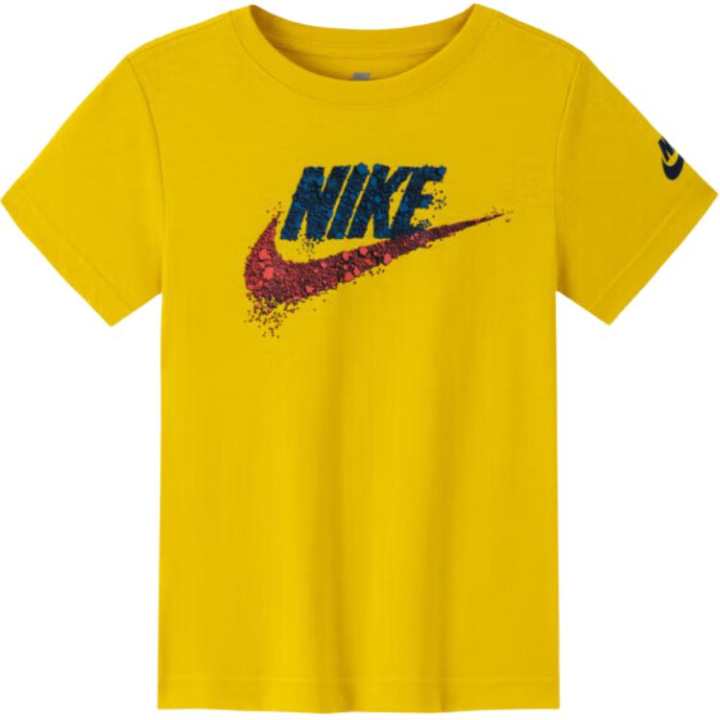 Nike Nike T Shirt Pale Blue Yellow Children Aged 3 7 Years Old