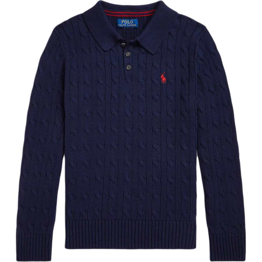 Polo Ralph Lauren Sweatshirt FW24 Classic Version Blue Teenagers