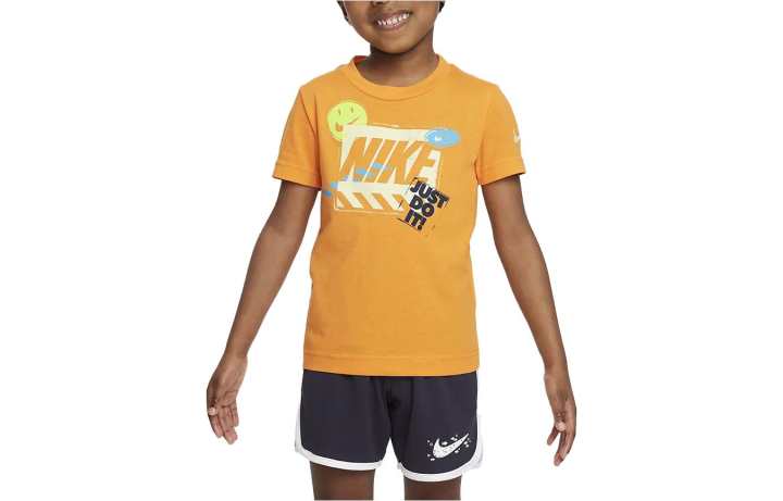 Nike Nike Kids T Shirts Crew Neck Moderate