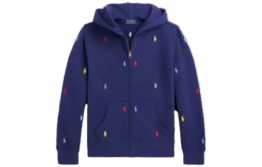 Polo Ralph Lauren Jacket Polo Pony Blue Teenagers