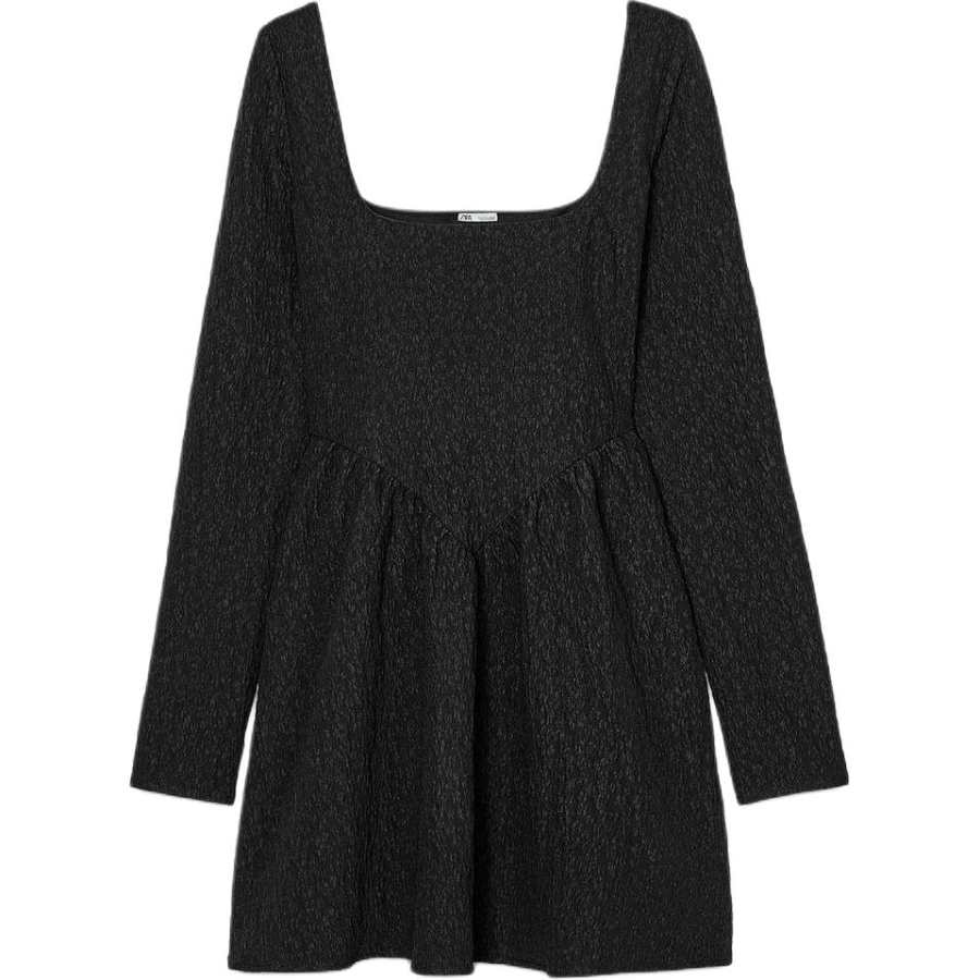 ZARA Long Sleeved Dress Women's Black