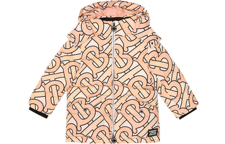 Burberry Padded Jacket FW20 Rose Pink Kids'