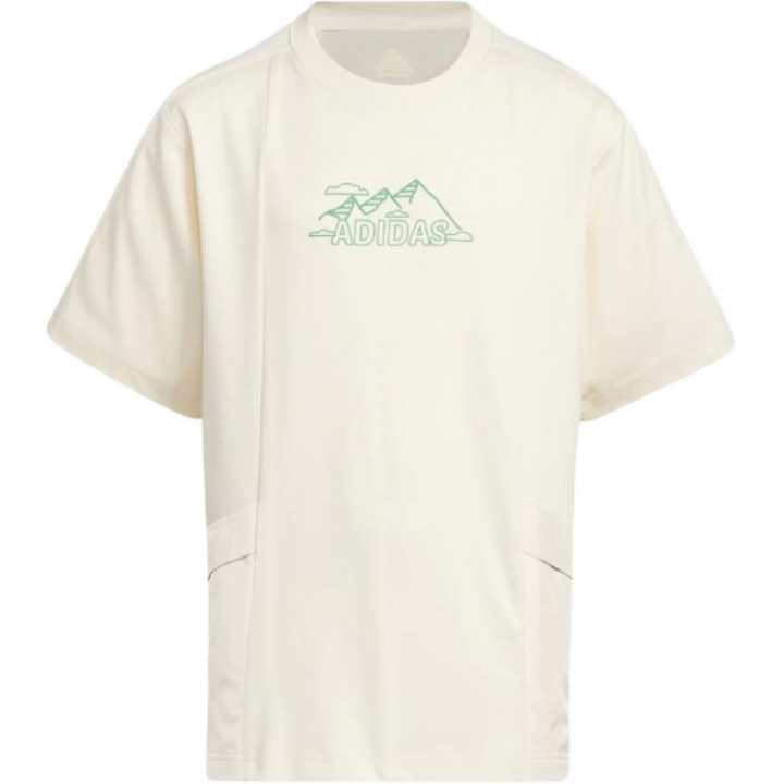 Adidas Adidas T Shirt Light Beige Kids'