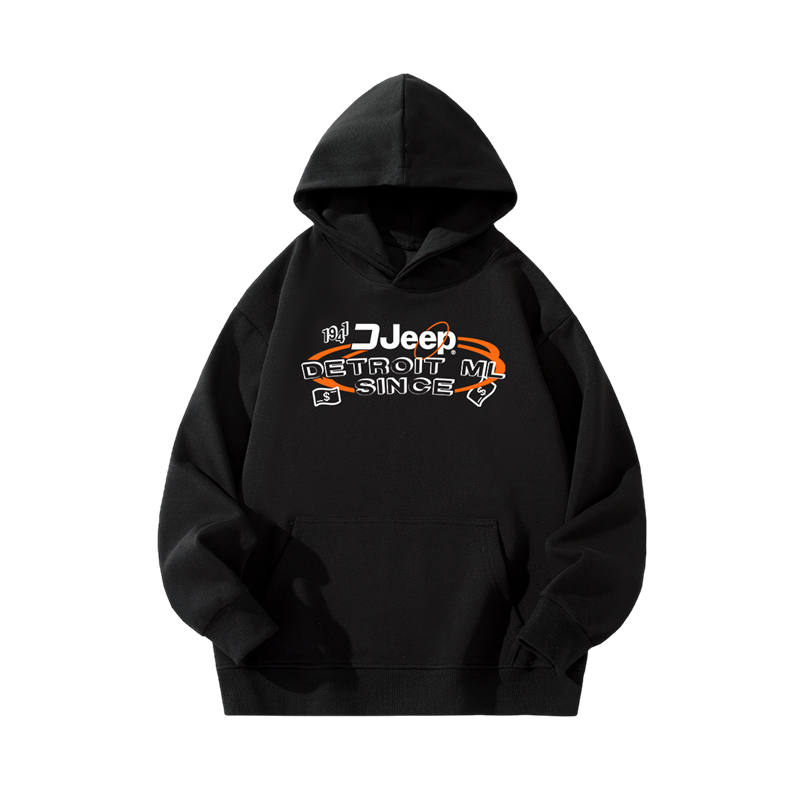 Jeep Grade School Sweatshirts Hooded Moderate