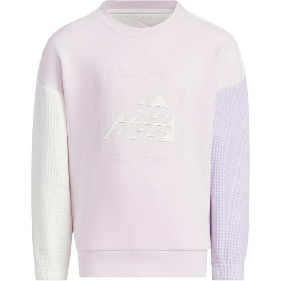 Adidas Adidas Sweatshirt Sportswear Pink/Black Color Children Aged 3 7 Years Old