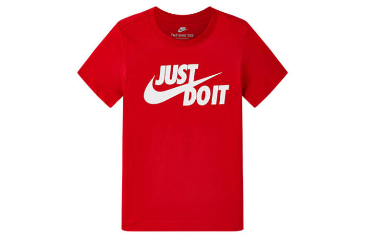 Nike Nike Short Sleeved T Shirts Red Kids'