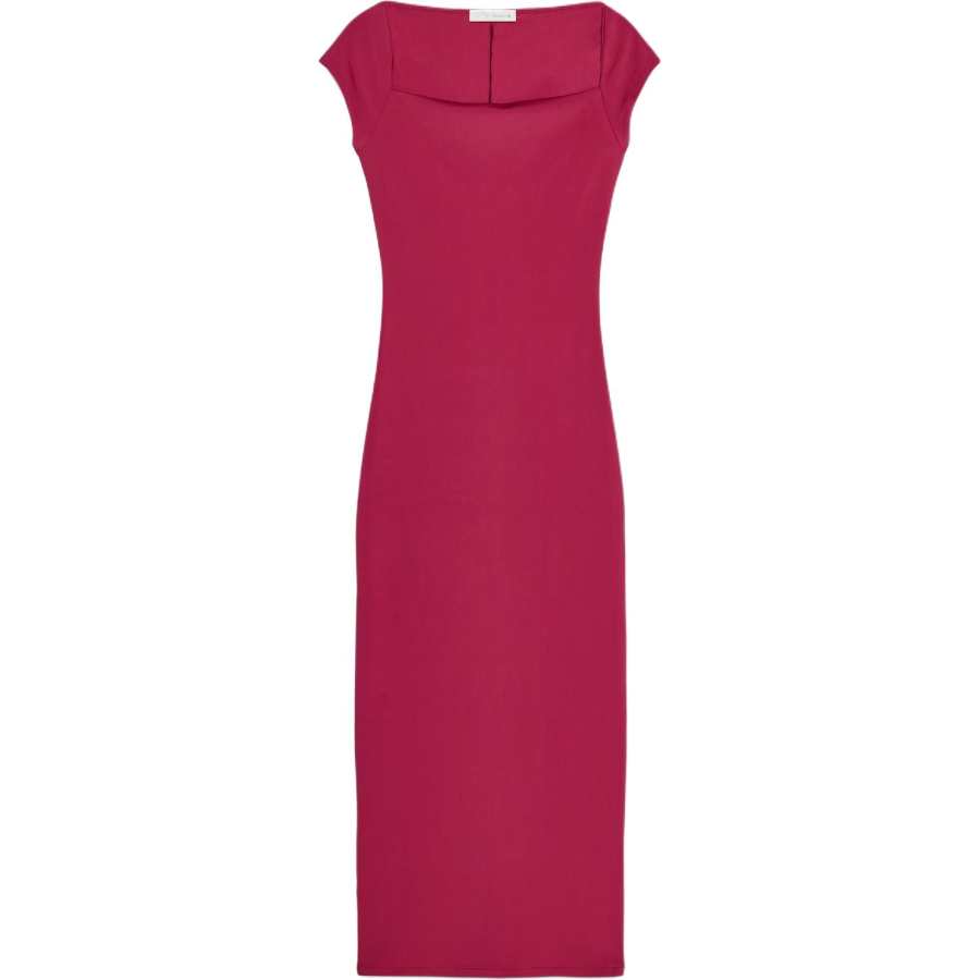 ZARA Sleeveless Dress Women's Dark Purple Red