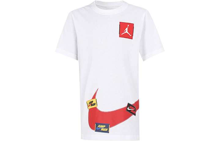 Jordan Jordan Kids T Shirts Crew Neck Moderate
