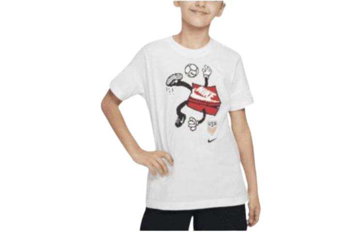 Nike Nike Big Kids' Nike Soccer T Shirt T Shirt Kids' White