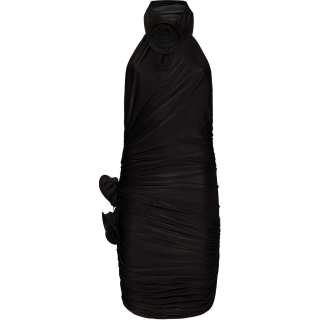 Magda Butrym Sleeveless Dress Women's Dark Brown