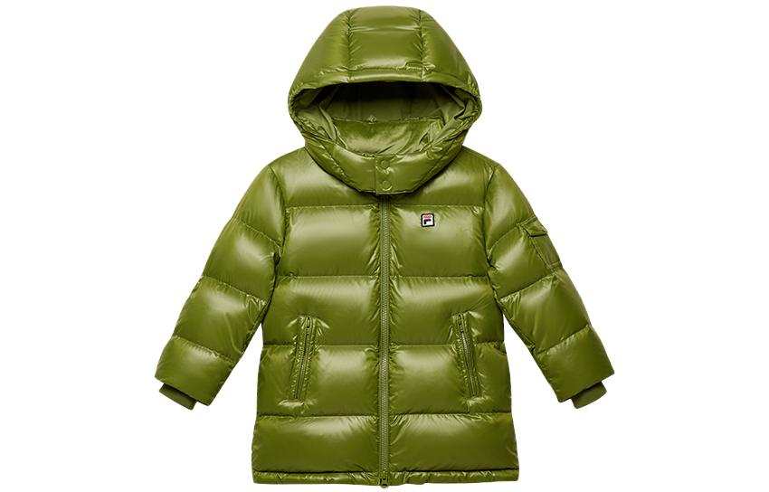 FILA KIDS Down Jackets Hooded Thickened