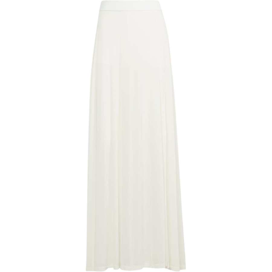 Adidas Originals Premium Flowy Maxi Skirt Casual Long Skirt Women's Jade White