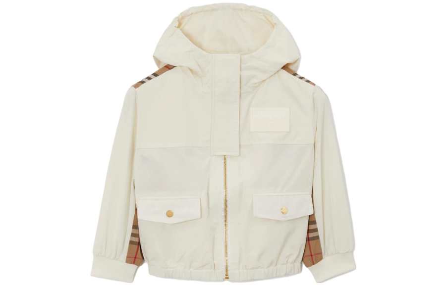 Burberry Kids Jackets Hooded Moderate