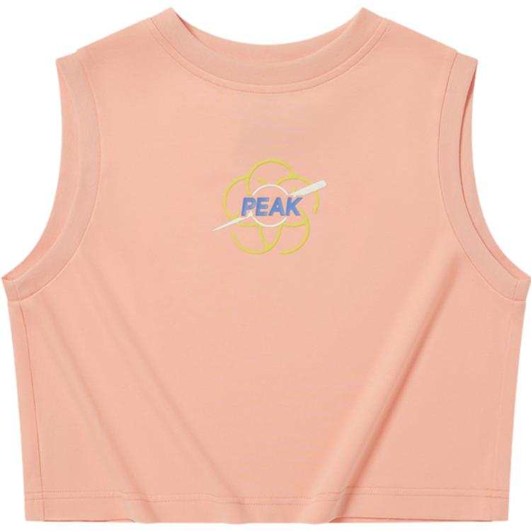 PEAK Sleeveless Sports Shirts Women's Pink Other