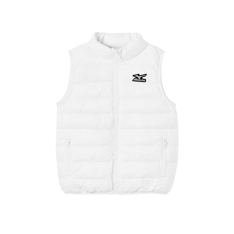 Mizuno Mizuno Kids Down Vests Stand Collar Moderate