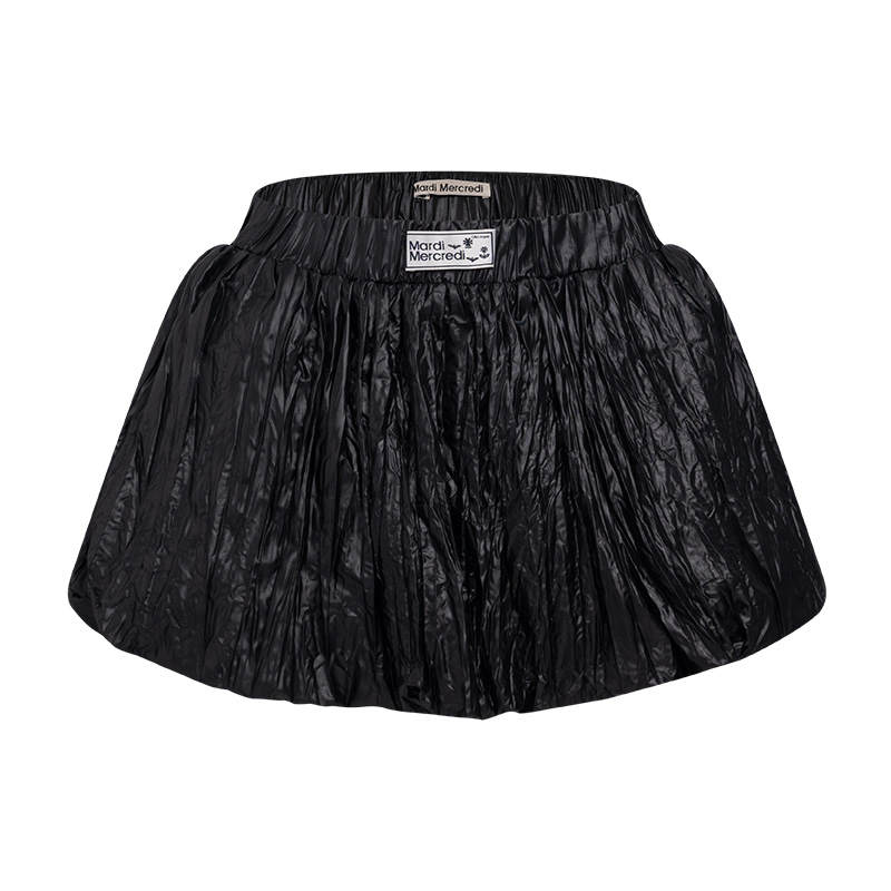 MARDI MERCREDI SS24 Casual Short Skirts Women's Diamond Black