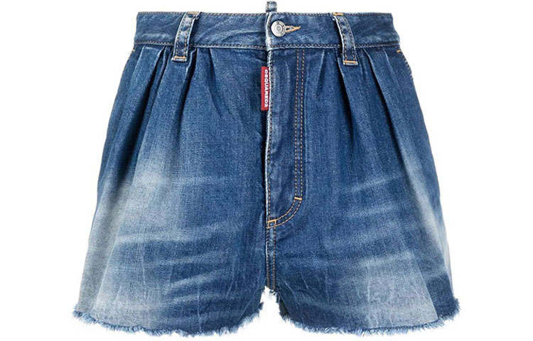 DSQUARED 2 【Previous Season】raw-cut denim shorts