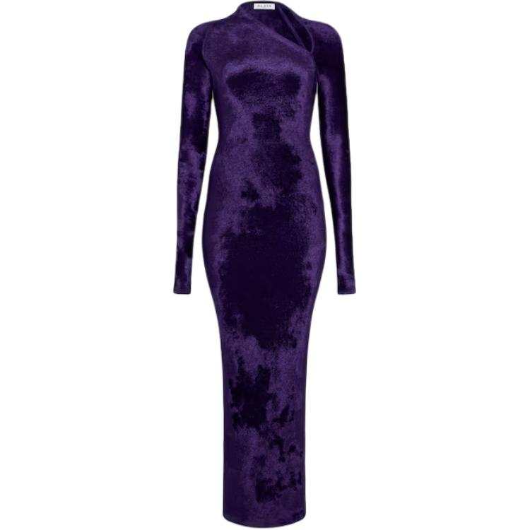 Alaia Long Sleeved Dress Women's Purple