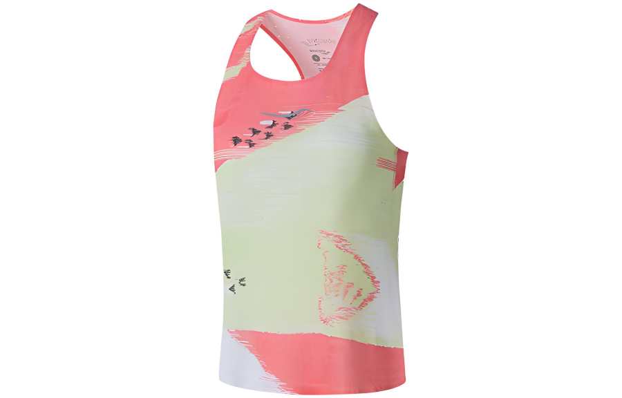 Saucony Sleeveless Sports Shirts Women's Sail White Other