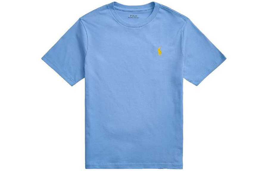 Polo Ralph Lauren T Shirt SS22 Blue Kids'