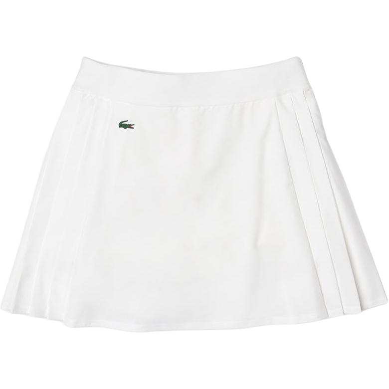 LACOSTE Casual Short Skirts Women's White