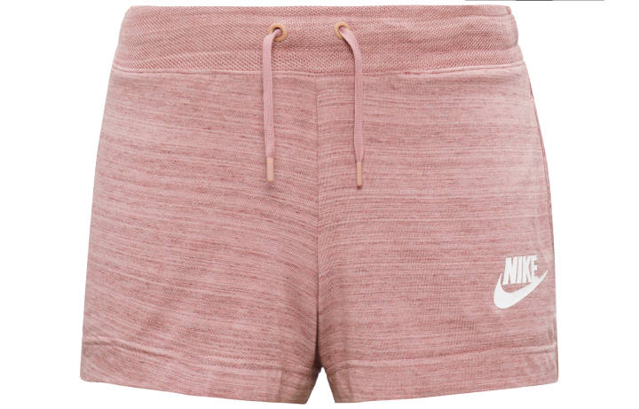 Nike Nike Sports Shorts Women's Pink Moderate Knitted Shorts