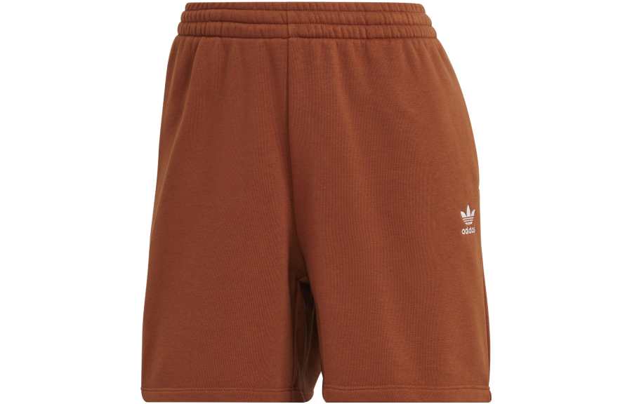 Adidas Originals Sports Shorts Women's Coffee Moderate Bermuda Shorts
