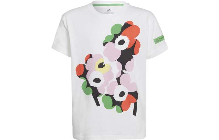 Adidas Adidas X Marimekko Kids T Shirts Crew Neck Moderate
