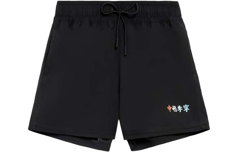 Li-Ning Li Ning Sports Shorts Women's Black Moderate Woven Shorts