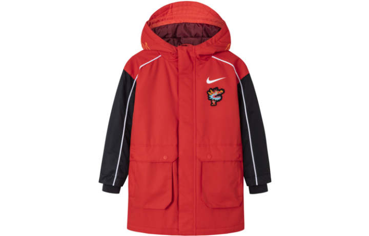 Nike Nike Padded Jacket Preppy Red Children Aged 3 7 Years Old