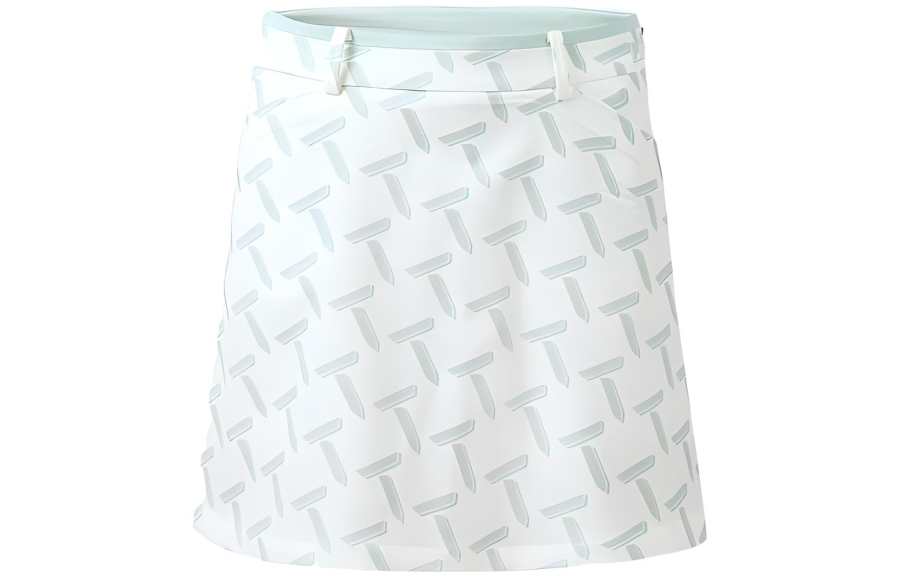 FILA Golf Casual Short Skirts Women's Jade White