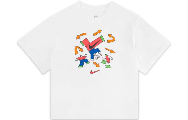 Nike Nike Kids T Shirts Crew Neck Moderate