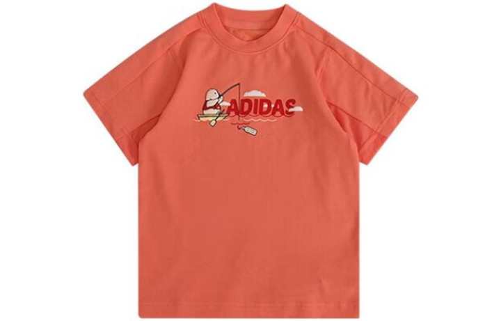 Adidas Adidas Kids T Shirts Crew Neck Moderate