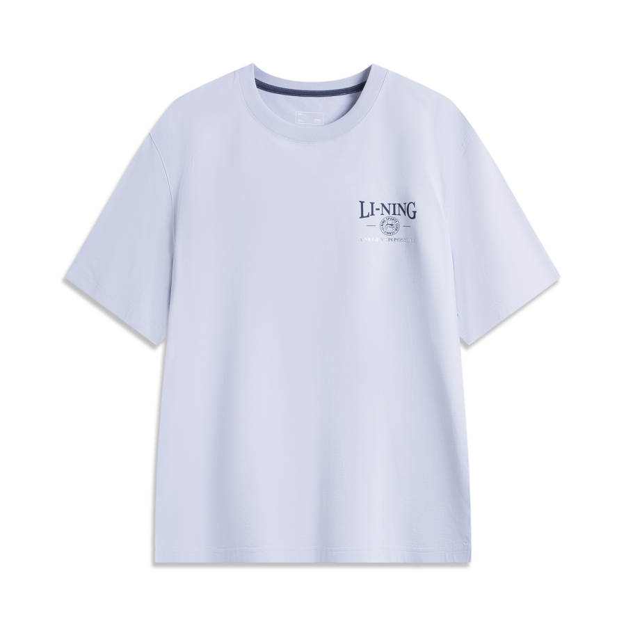 Li-Ning Li Ning Sports Life Collection T Shirt Men's Frost Blue