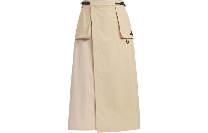 Adidas adidas City Escape Cargo Casual Long Skirt Beige