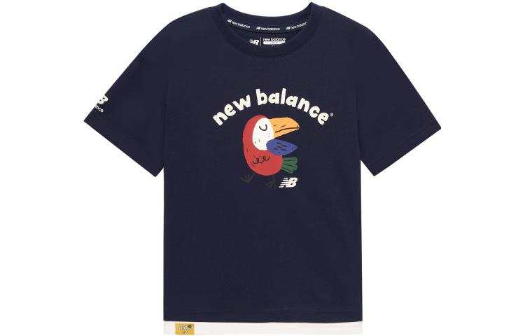 New Balance New Balance T Shirt Navy Blue Kids'